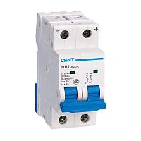Выключатель автоматический модульный 2п C 4А 6кА NB1-63DC 500В DC (R) | код 182716 | CHINT