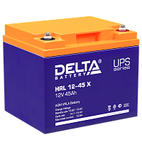 Аккумуляторная батарея HRL 12-45 X Delta | код 1918629 | DELTA