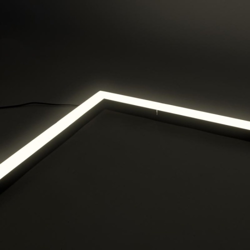 Светильник светодиодный PSO-02L 16Вт 4000К L-обр. 255х255х42мм BLACK ДПО/ДСО для реечных потолков IP40 (универсальный монтаж: накладной/подвесной) Pro+ JazzWay 5069008 фото 7