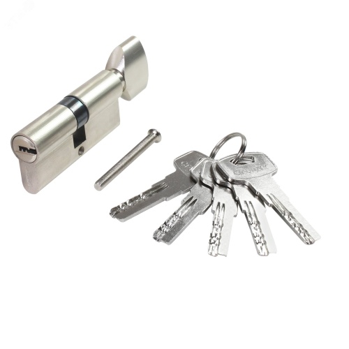 Механизм цилиндровый для врезных замков, Стандарт Z.F.70В-5K (30x10x30B) SN хром | код 12226 | ПТК Компания Механизм цилиндровый для врезных замков, Стандарт Z.F.70В-5K (30x10x30B) SN хром | код 12226 | ПТК Компания