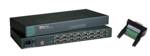 Преобразователь UPort 1650-16 16-port RS-232/422/485 USB-to-serial converter | код 00-01170981 | MOXA