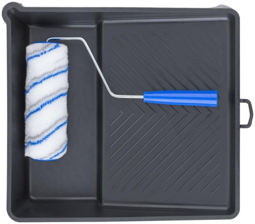 "Набор малярный ""Универсальный № 1"" (ванночка 345х315 мм + валик полиакрил 180 мм)" | код 03050М | FIT фото 2 "Набор малярный ""Универсальный № 1"" (ванночка 345х315 мм + валик полиакрил 180 мм)" | код 03050М | FIT фото 2