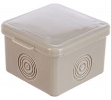 Коробка распаячная КМР-030-037 пылевлагозащищенная без мембранных вводов (65х65х50) PROxima | код. plc-kmr-030-037 | EKF