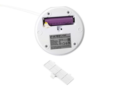 Светильник светодиодный настольный UF-818 C01 6Вт 6000К аккум. 3 ур. яркости) бел. Ultraflash 15162 фото 5