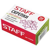 Скрепки STAFF Звезда, 32 мм, 20 шт., в картонной коробке, 226249 | код 226249 | STAFF