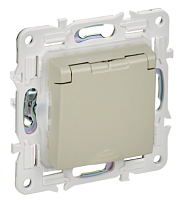 SKANDY Роз. з/к/ш кр. 16А IP44 SK-R11B беж. IEK | код SK-R16-16-44-K10 | IEK