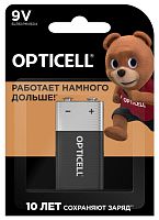 Элемент питания алкалиновый "крона" 6LR61 9В (блист. 1шт) Basic | код 5051003 | Opticell