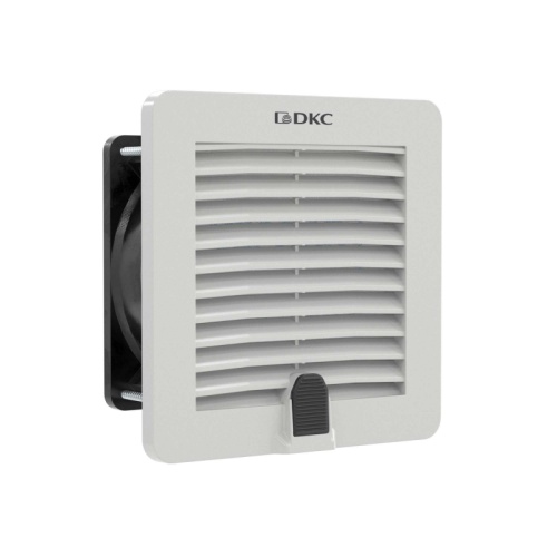Вентилятор с фильтром RV 50 м3/ч, 24 В DC, 150x150 мм, IP54 | код R5RV12024 | DKC