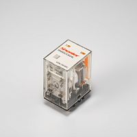 Реле, 2CO, 48VDC, 5A, LED | код RKM2CO048L | Shenler