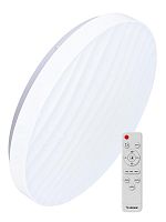 Светильник светодиодный PREMIUM MIRAGE 75Вт 230В 3000-6500К 6000лм IP40 495х105мм настенно-потолочный управляемый с пультом ДУ КОСМОС KSMira75W