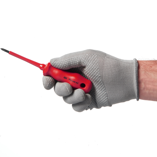 Отвертка диэлектрическая крестовая Ph1х80мм K2 1000В ARMA2L 3 | код. A2L3-SC30-K2-PH-10-080 | IEK фото 4