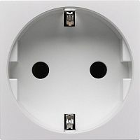 Розетка с заземлением - винтовые зажимы - без шторок 16А 250В - 90°- 2 модуля - белый | код 4521046 | Legrand