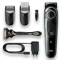 Триммер Braun BT3341 черный/мятный 6Вт (насадок в компл:2шт) | код 1982181 | Braun