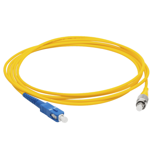 Патч-корд оптический LANMASTER, LSZH, симплексный, SC/UPC-FC/UPC, SM OS2, 1.0 м | код LAN-SC-FC/SU-1.0 | LANMASTER