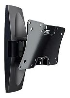 Кронштейн для телевизора Holder LCDS-5062 черный глянец 19-32 макс.30кг настенный поворот и наклон | код 730911 | HOLDER