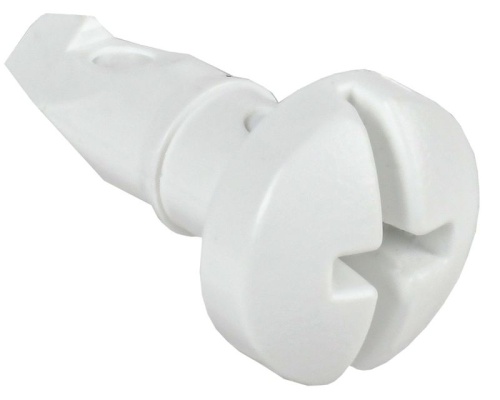 Винт фальш-панели фиксирующий белый TITAN 5 IEK | код TI5-00D-VT-9016 | IEK