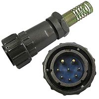 Разъём быстроразъёмный FQ24-8pin TJ-12, 8-ми контакнтый | код 106990 | Ruichi