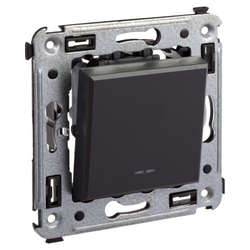 Инвертор 1-кл. СП Avanti "Черный матовый" | код. 4412123 | DKC фото 2 Инвертор 1-кл. СП Avanti "Черный матовый" | код. 4412123 | DKC фото 2