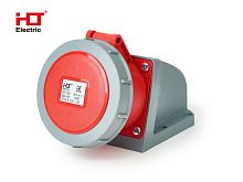 Розетка наружной установки 1252 32А 3Р+РЕ+N 220В-415B IP67 HLT | код 083-04-13 | HLT