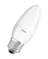 Лампа светодиодная LED STAR CLASSIC B 75 8W/840 8Вт свеча 4000К нейтр. бел. E27 806лм 220-240В матов. пласт. OSRAM 4058075210776