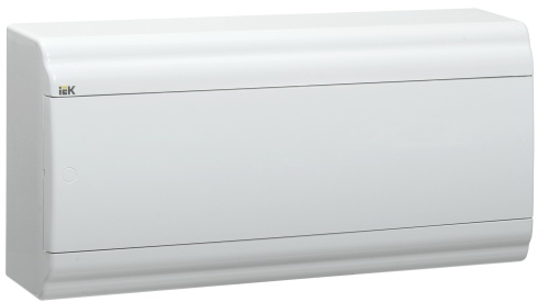 PRIME Корпус пластиковый ЩРН-П-18 модулей навесной белый/белая дверь IP41 | код MKP82-N-18-WD-41-10 | IEK