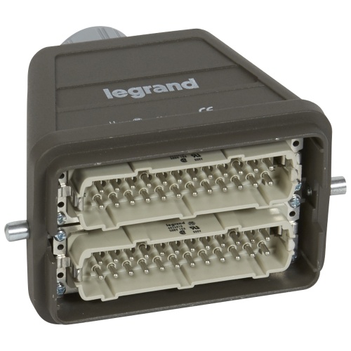 Каб.вилка, верт.500В, 16А 48К+З | код 052648 | Legrand
