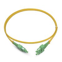 Cabeus FOP(d)-9-SC/APC-SC/APC-5m Шнур оптический duplex SC/APC-SC/APC 9/125 sm 5м LSZH | код 8185c | Cabeus