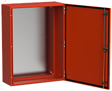 Корпус металлический ЩМП-80.60.30 TITAN 5 УХЛ1 IP66 RAL3020 красный | код TI5-13-N-080-060-030-66 | IEK