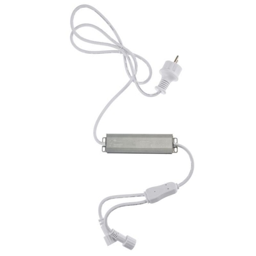 Трансформатор 230В - 24В 60Вт алюм. корпус провод бел. каучук Neon-Night 531-312 фото 2 Трансформатор 230В - 24В 60Вт алюм. корпус провод бел. каучук Neon-Night 531-312 фото 2