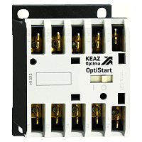 Мини-контактор OptiStart K-M-09-30-01-A400-F с клеммами фастон | код 335622 | КЭАЗ