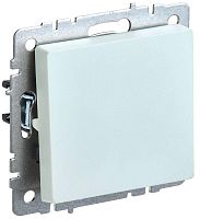 BRITE Выключатель 1-клавишный 10А ВС10-1-0-БрЖ жемчуг | код BR-V10-0-10-K36 | IEK