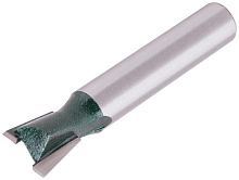 Фреза пазовая ''Ласточкин хвост'' DxHxL=10х10х50.5 мм | код 3608-081010 | FIT