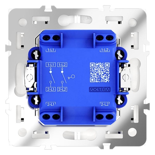 Выключатель 2-кл. СП S70 10А механизм кашемир Voltum VLS020103 фото 4 Выключатель 2-кл. СП S70 10А механизм кашемир Voltum VLS020103 фото 4