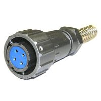 Разъём быстроразъёмный SZC FQ18-4pin TK-8, 4-х контакнтый | код 106974 | SZC