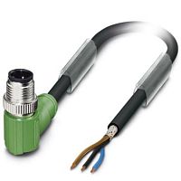 Кабель для датчика / исполнительного элемента SAC-3P-M12MR/ 5,0-PUR SH | код 1682702 | PHOENIX CONTACT