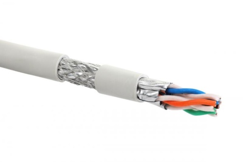 Витая пара S/FTP кат 7a 4 пары нг(А)-HF IN Белый 500м | код 19C-SF-12WT-R500 | Eurolan Витая пара S/FTP кат 7a 4 пары нг(А)-HF IN Белый 500м | код 19C-SF-12WT-R500 | Eurolan