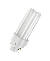 Лампа люминесцентная компактная DULUX D/E 18Вт/830 G24q-2 OSRAM | код 4099854122354 | LEDVANCE