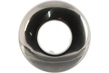 Чашка декоративная (отражатель) 3/4' (55х25х6мм) плоская (нержавеющая сталь, хромированная) | код ИС.131146 | MasterProf