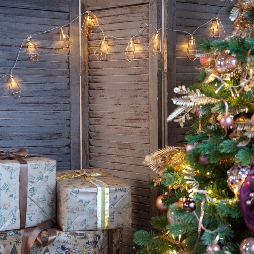 Гирлянда светодиодная "Кристаллы бронзовые" 1.5м 10LED тепл. бел. 0.1Вт IP20 провод ПВХ прозр. элементы питания 2хAA (не в компл.) Neon-Night 304-019 фото 9 Гирлянда светодиодная "Кристаллы бронзовые" 1.5м 10LED тепл. бел. 0.1Вт IP20 провод ПВХ прозр. элементы питания 2хAA (не в компл.) Neon-Night 304-019 фото 9