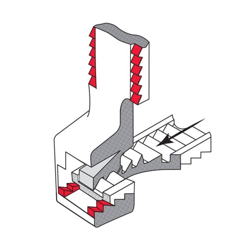 Хомут нейлоновый КСС MULTILOCK 5х350 черн. (уп.100шт) Fortisflex 102322 фото 6