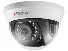 Видеокамера HD-TVI 2Мп внутренняя купольная с ИК-подсветкой до 20м (DS-T201(B) (2.8 mm) | код 300614786 | HiWatch