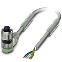 Кабель для датчика / исполнительного элемента SAC-5P-10,0-802/M12FR-3L | код 1454396 | PHOENIX CONTACT