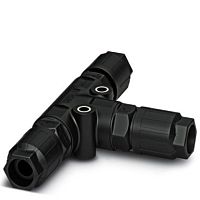 Т-распределитель QPD T 3PE1,5 3X4-9 BK | код 1414708 | PHOENIX CONTACT