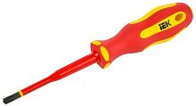 Отвертка диэлектрическая SLIM PH/SL2х100 Т2 ARMA2L 5 | код A2L5-SC31-T2-HS-20-100 | IEK
