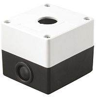 Корпус КП101 для кнопок 1место белый | код. BKP10-1-K01 | IEK