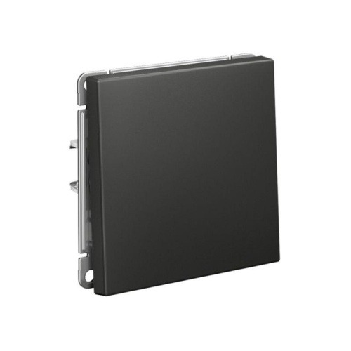 ARTGALLERY 1-клавишный ВЫКЛЮЧАТЕЛЬ КНОПОЧНЫЙ, механизм, быстрозажимные клеммы, БАЗАЛЬТ | код GAL001415S | Systeme Electric фото 7