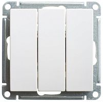 Выключатель 3-клавишный W59, скрытый монтаж, белый | код. VS0510-351-1-86 | Schneider Electric