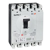 Выключатель автоматический с блоком защиты от токов утечки OptiMat T630M-RCA ETN 630A 4P | код 357024 | КЭАЗ