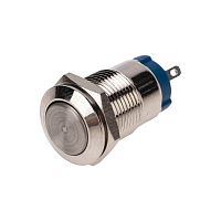 Кнопка антивандальная 12 Фикс (2с) ON-OFF выпуклая REXANT | код 36-3152 | REXANT