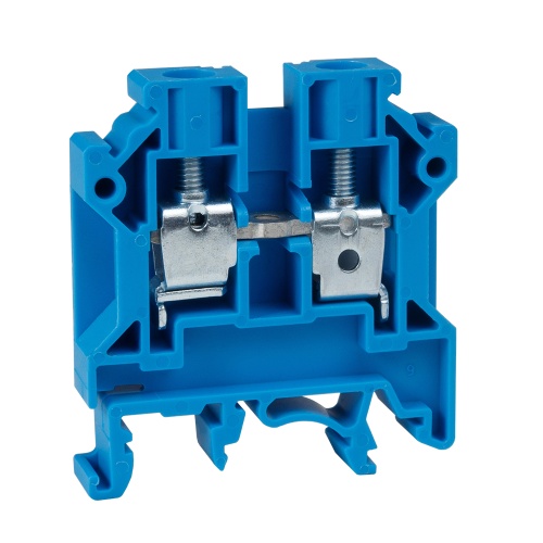 Клемма проходная винтовая OptiClip CTS-10-I-BU-57A-(0,5-10)-синий | код 289778 | КЭАЗ Клемма проходная винтовая OptiClip CTS-10-I-BU-57A-(0,5-10)-синий | код 289778 | КЭАЗ